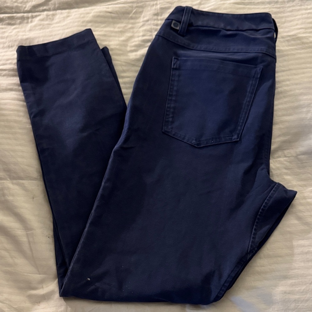 Lululemon Stylish Navy Pants - Straight Leg and Slim Fit